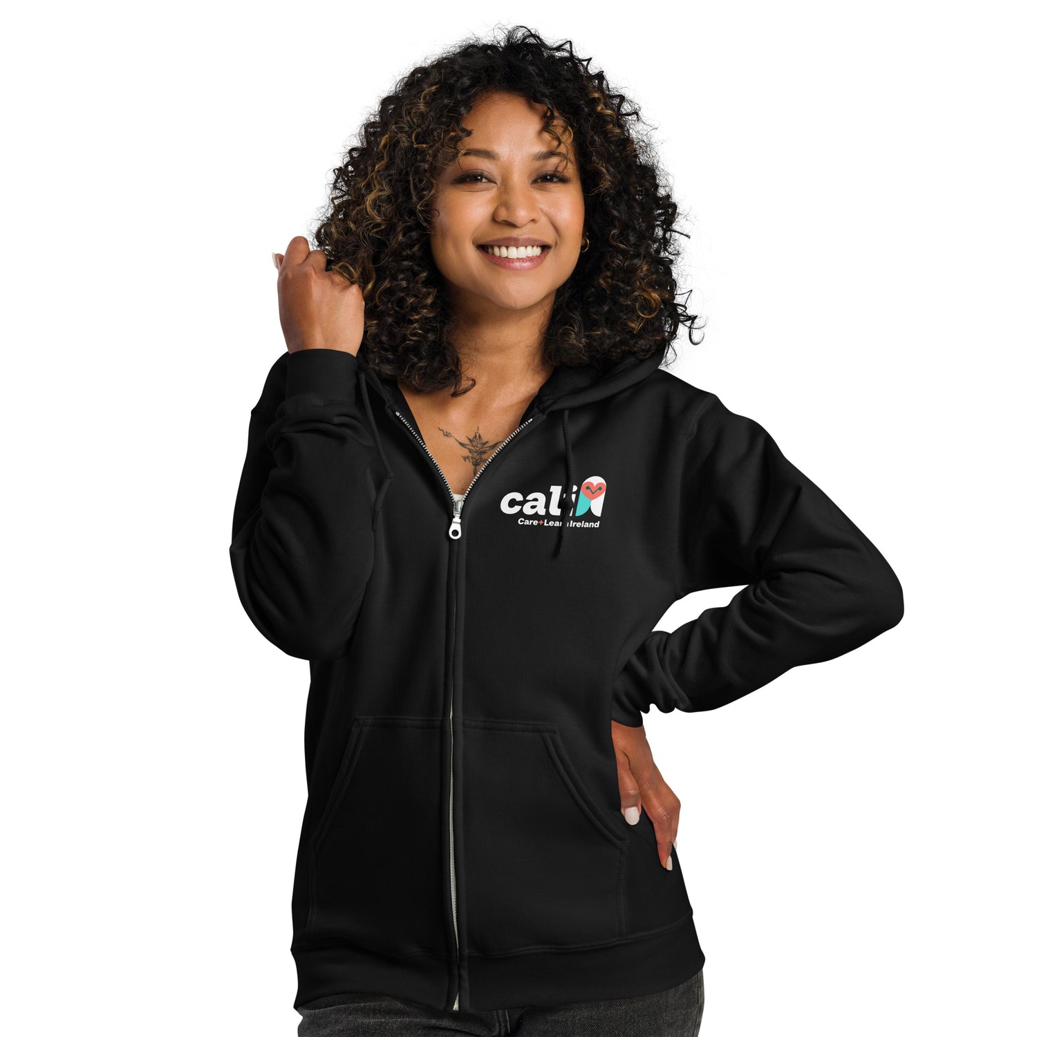Cali Unisex heavy blend zip hoodie