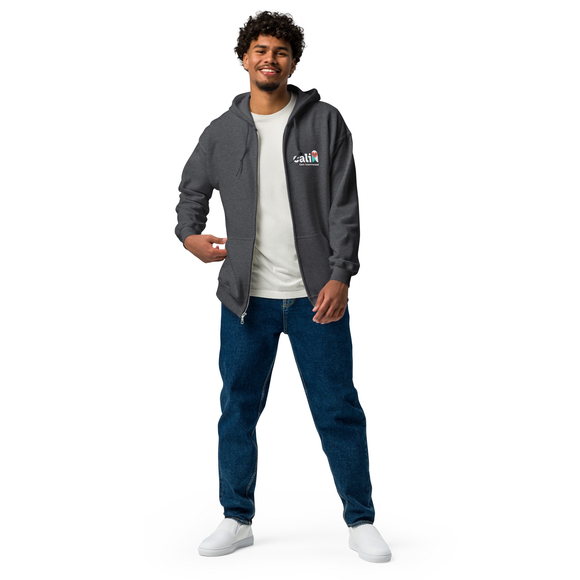 Cali Unisex heavy blend zip hoodie